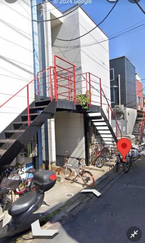 D12新宿最中心 两室 新大久保站5分-2 rooms Shinjuku center 5 mins to ST Max 4P 新宿 涉谷 表参道 池袋 上野 代代木 银座 原宿