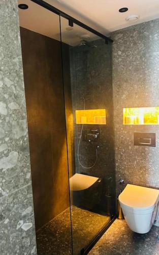 Koupelna v ubytování Sublime appartement Maarif terrasse parking
