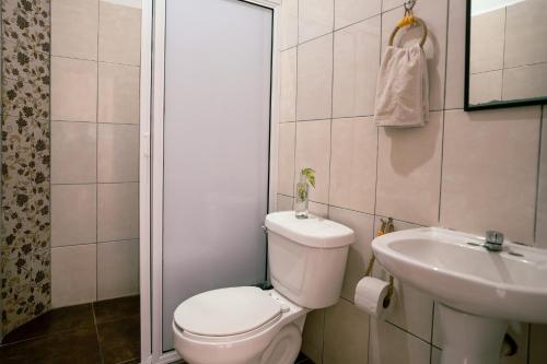 Ένα μπάνιο στο Casa Tacuba