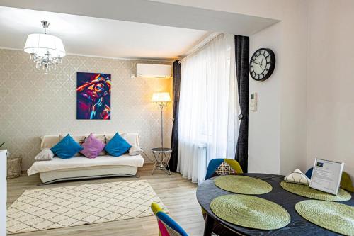 Posezení v ubytování Sia's Apartment