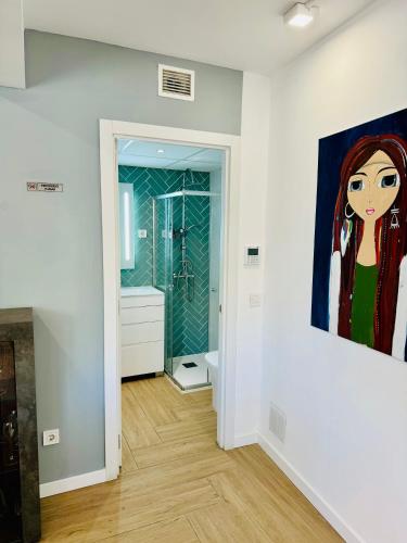 Ванная комната в Rooms Aguacate