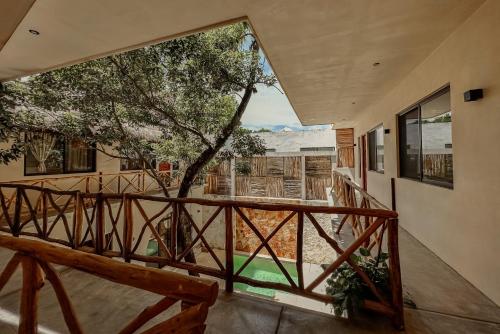 Μπαλκόνι ή βεράντα στο Casa Kobaab Tulum