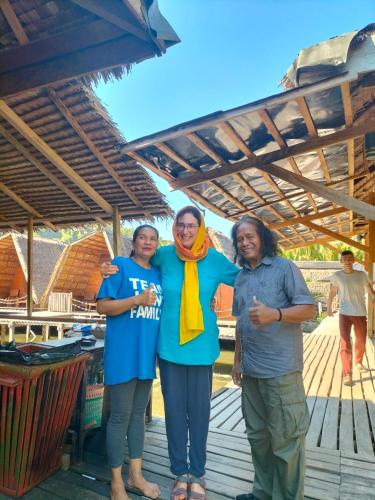 Επισκέπτες που μένουν στο Rammang Rammang Ecolodge and Cafe