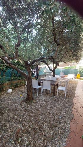 Zahrada ubytování Casa con giardino vicina a tutto
