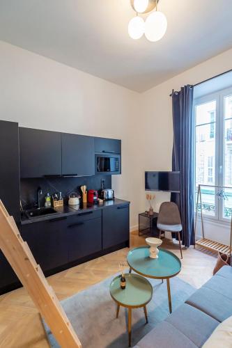 Nice Foch, Studio 4 personnes avec climatisation et wifi