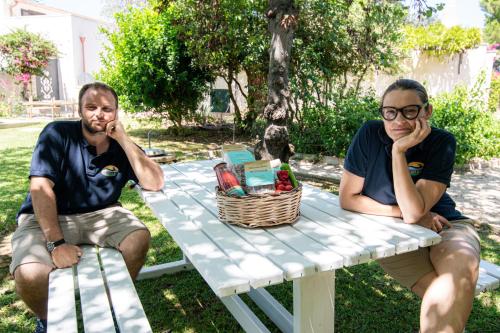 Clientes alojados en Bio Agriturismo Salos
