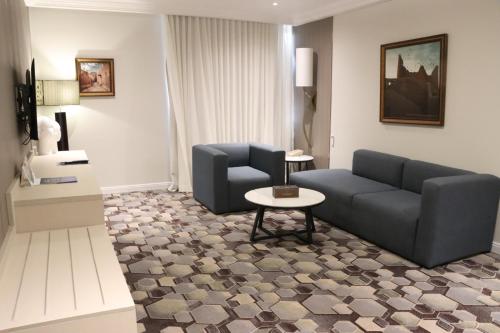 Ruang duduk di Continent Al Waha Hotel Riyad