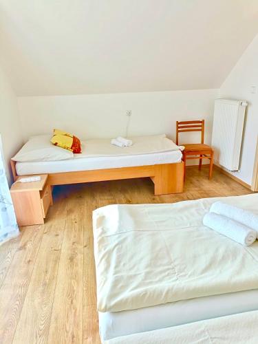 Apartmány Pálava Novosedlyにあるベッド