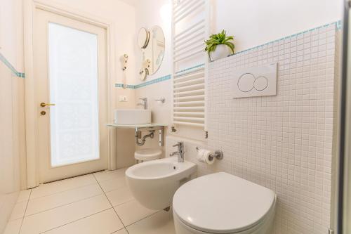 Ένα μπάνιο στο Hotel Al Cavallino Bianco