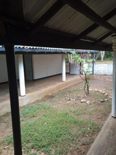 Zahrada ubytování Park view Bungalow Wilpattu