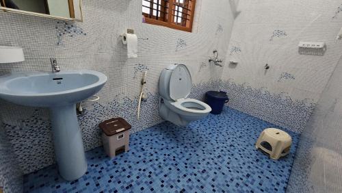 Koupelna v ubytování The Chalet