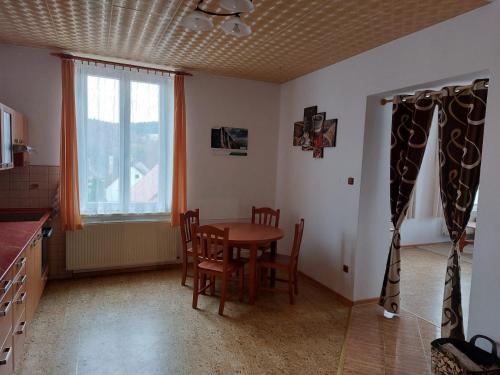 Posezení v ubytování Apartmán Nová Cerekev