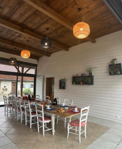Restaurace v ubytování La Grange de Félix