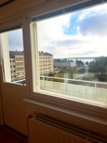 Μπαλκόνι ή βεράντα στο Beautiful apartment with seaview! Top 7th floor Free parking!