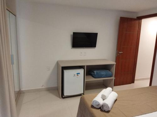 TV a/nebo společenská místnost v ubytování CHINA PARK Hotel