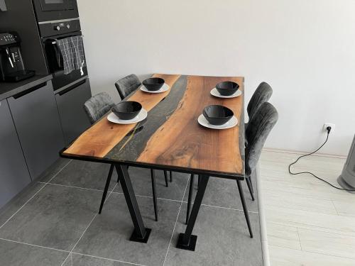 Køkken eller tekøkken på Alicante Apartmen