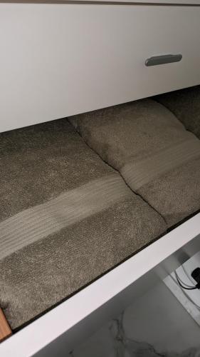 Ruang duduk di Appartamento 50 mt mare con parcheggio riservato