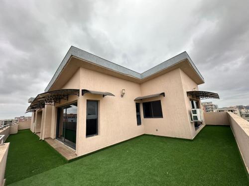 Bygningen som lejligheden ligger i