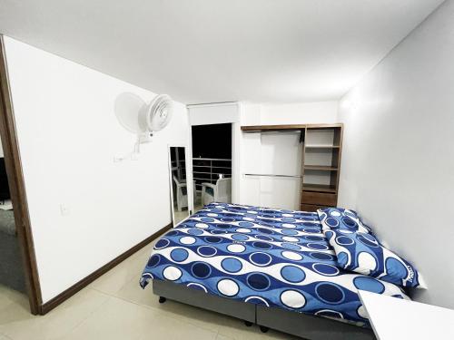Postel nebo postele na pokoji v ubytování Espectacular apartamento en Melgar