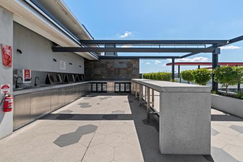 an outside view of a building at breathtaking Fortitude valley Apartment in Brisbane