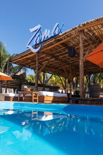 Πισίνα στο ή κοντά στο Casa Moderna en Playa Norte Isla Mujeres