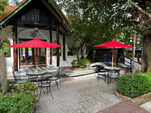 Bygningen som hotellet ligger i