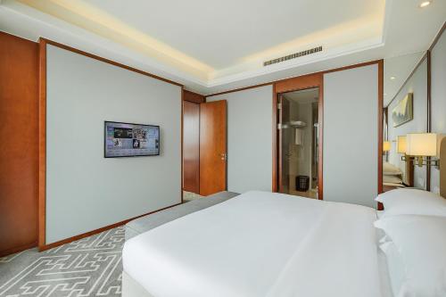 Courtyard by Marriott Anjiにあるベッド