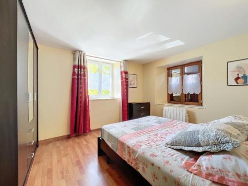 Postel nebo postele na pokoji v ubytování Apartment Au Calme