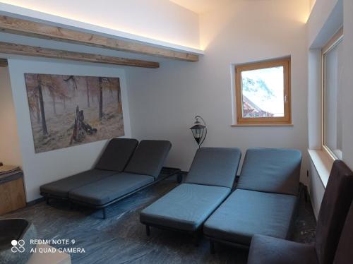 Χώρος καθιστικού στο Garni-Hotel Wiesental