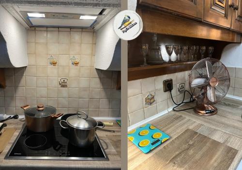 Η κουζίνα ή μικρή κουζίνα στο Popis Maison