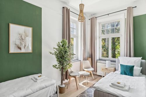 Posezení v ubytování Charysma - Natur-Oase, harmonisch, Balkon