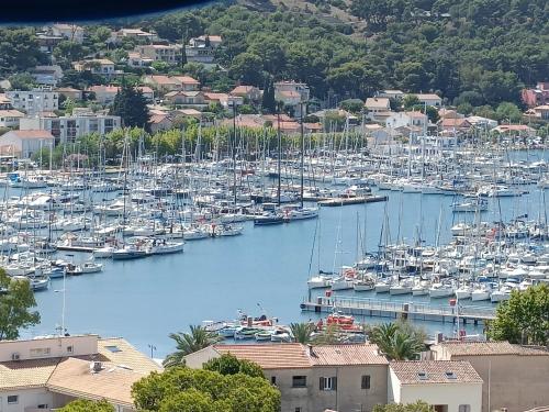 Vue magnifique sur le port