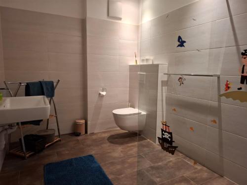 Koupelna v ubytování Ferienwohnung Jolina