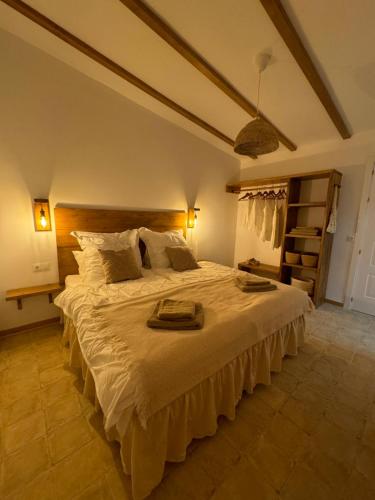 Santa Teresa Bed & Breakfast Andalusien客房内的一张或多张床位