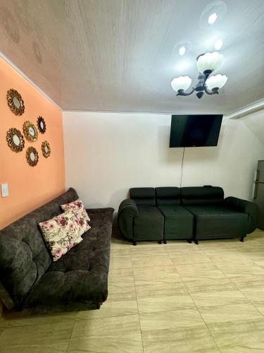 Habitación en apartahotel Sarita Salentoにあるシーティングエリア