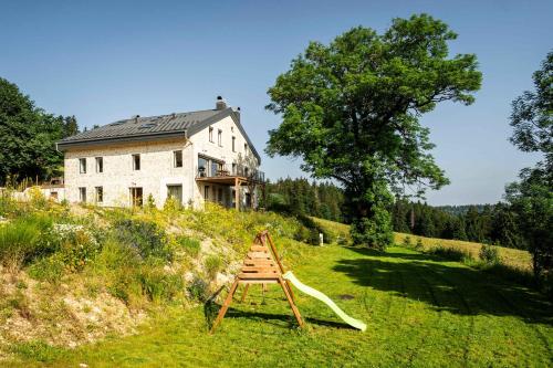 Zahrada ubytování Gite d exception avec vue panoramique 4 personnes