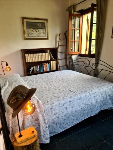 Postel nebo postele na pokoji v ubytování La Volpe e la Rosa