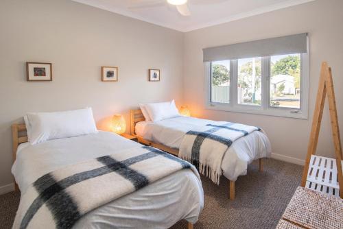 Ένα ή περισσότερα κρεβάτια σε δωμάτιο στο Silver Leaf Margaret River