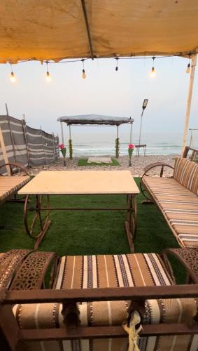 Gallery image of كرفان شاطئ ضباب in Bimmah