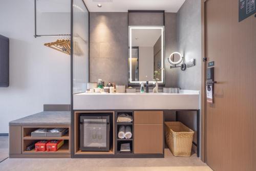 Koupelna v ubytování Atour Hotel Changsha Financial Center Chazishan Road