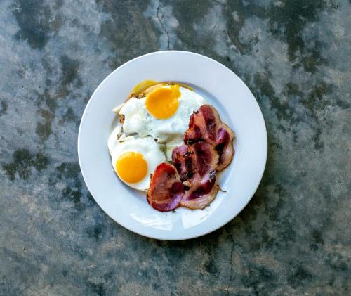 Comida en el bed and breakfast o alrededores