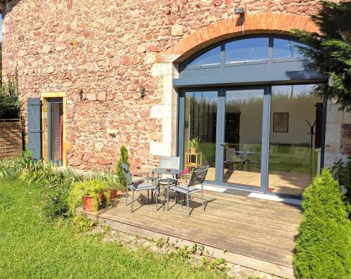 Maisonnette avec jardin