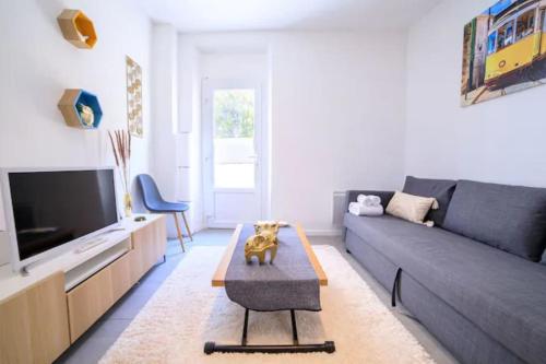 Superb studio with terrace, calm and tranquility