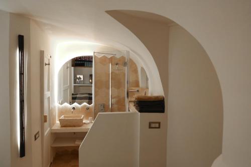 Kúpeľňa v ubytovaní Casa Cavour