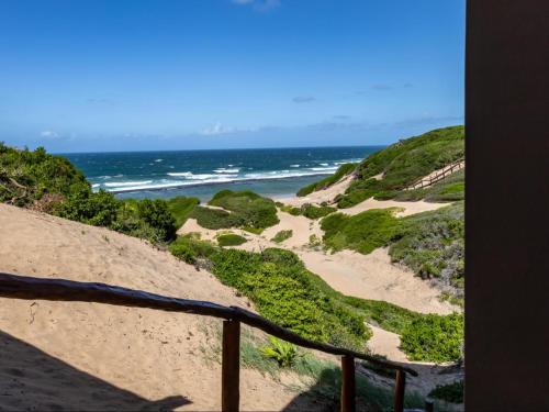 a view of the ocean from a beach at Chicuanga in Chizavane