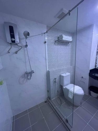Ένα μπάνιο στο Christella Hotel Laemchabang