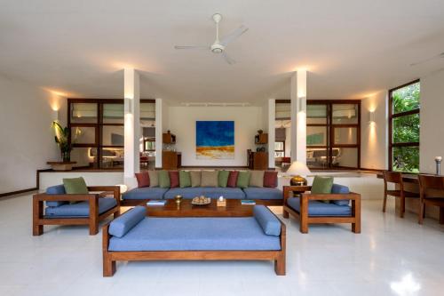 Χώρος καθιστικού στο Bentota No 1