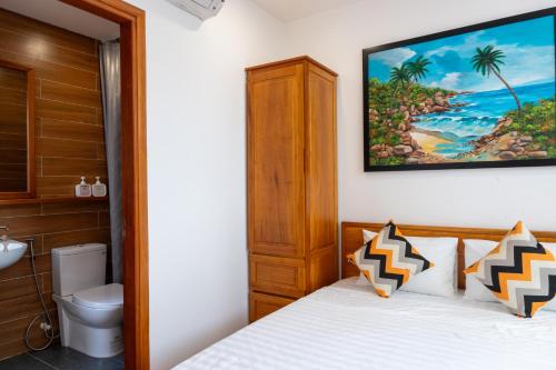 Koupelna v ubytování The Wanderer