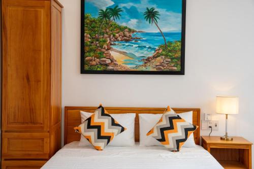 Postel nebo postele na pokoji v ubytování The Wanderer