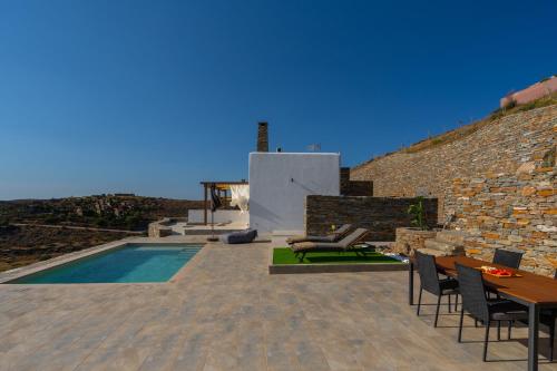 Πισίνα στο ή κοντά στο Gaia & Thalassa Villa Nafsika